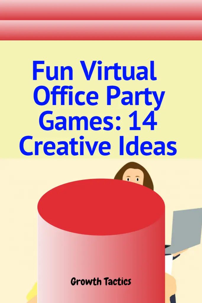 a red hat with the words fun virtual office party games 1 - 4 creative ideas