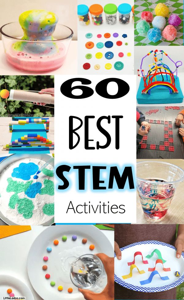 60 Best STEM Activities for Kids Summer Stem Activities, Toddler Stem, Kids Stem Activities, Stem Activities For Kids, Elementary Stem Activities, Fun Stem Activities, Easy Stem, Summer Stem, Stem Experiments