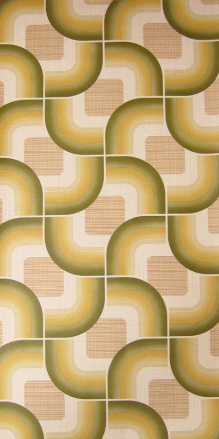 an image of a wallpaper pattern with wavy shapes