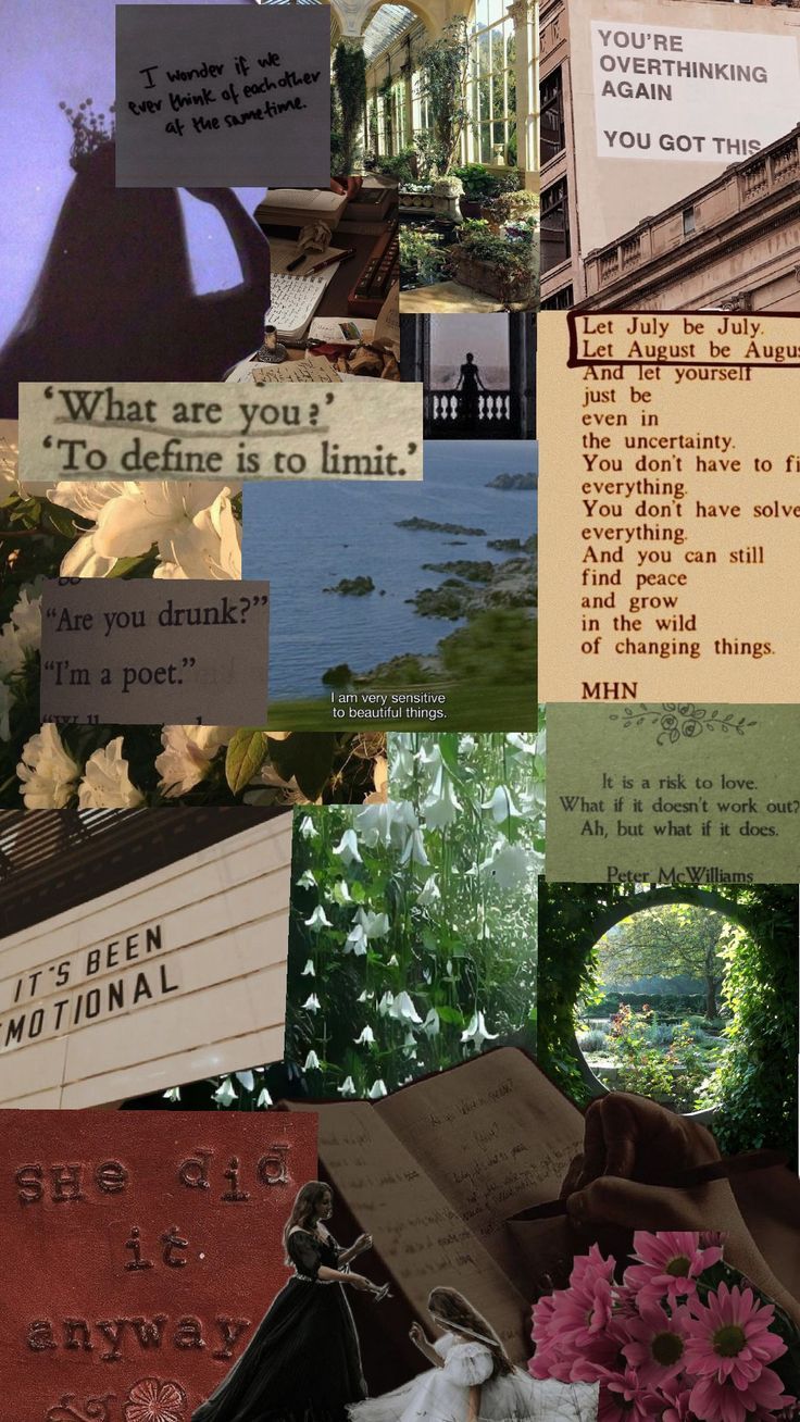 a collage of photos with words and pictures