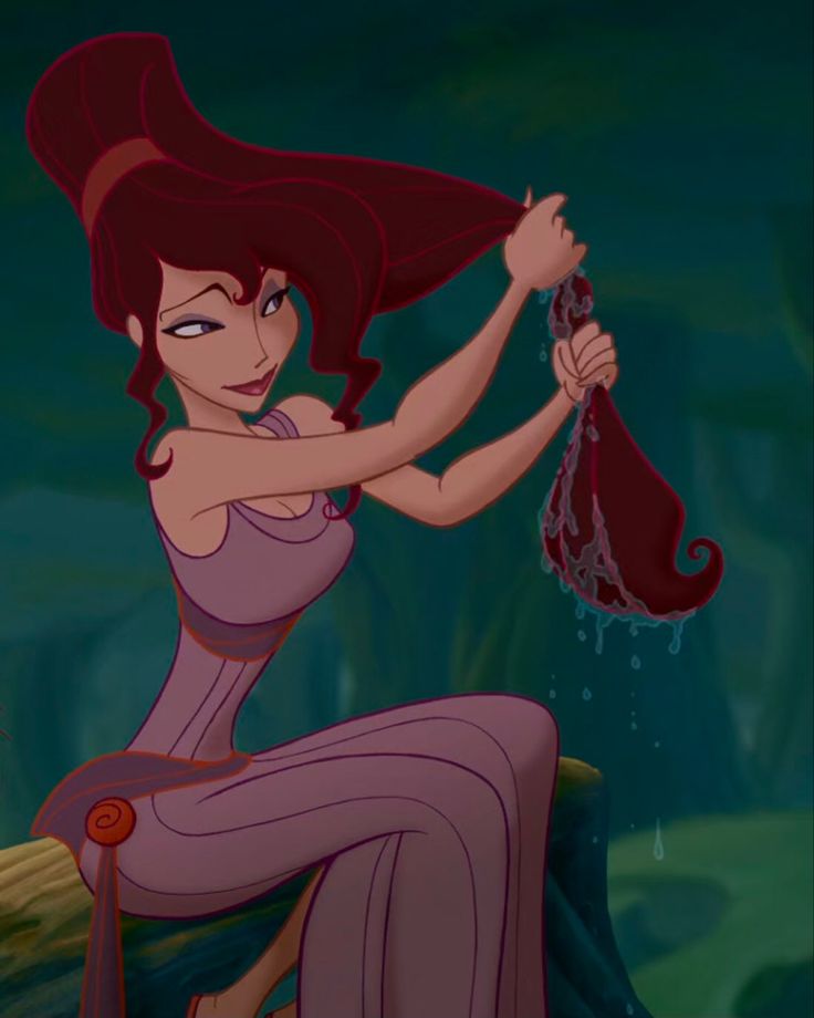 ariel from the little mermaid holding a red bag