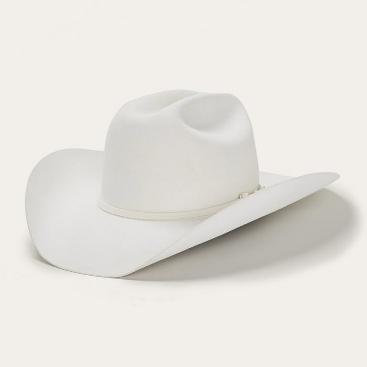 White White Cowboy Hat, Tuxedo Accessories, Chapeau Cowboy, Wide Trousers, Thigh Boot, Quality Hats, Hat Band, Cowboy Hat, Western Style