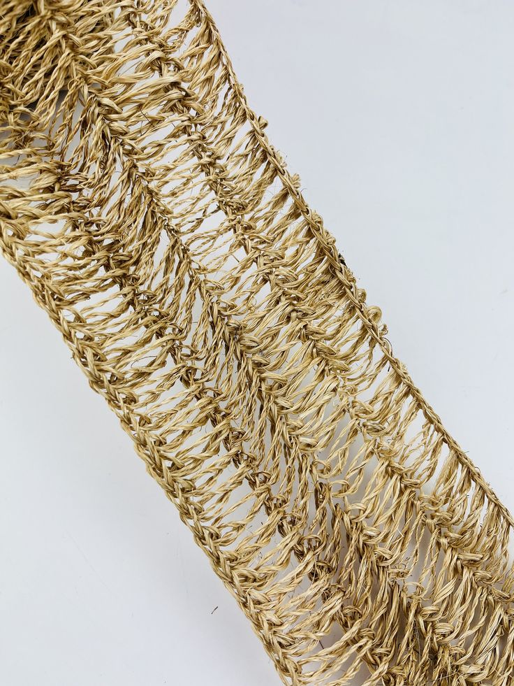 a close up view of some kind of woven material