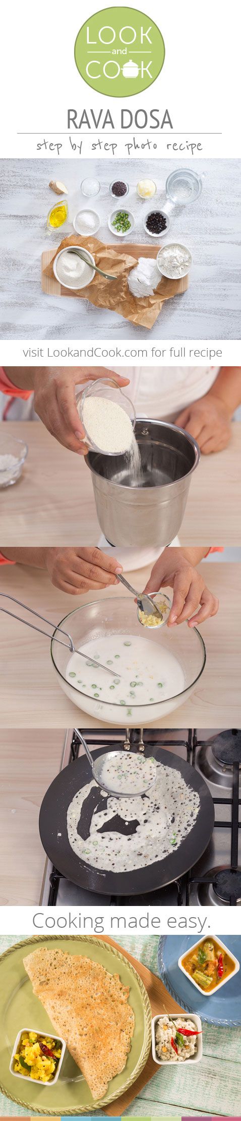 the process of making tortillas is shown in three different stages, including preparation and cooking