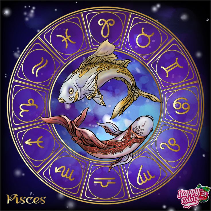 the zodiac sign with two fish in it