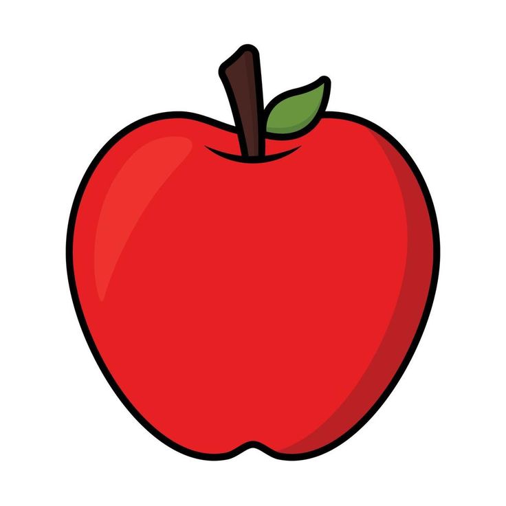 Apple Images Fruit, Apple Clipart Cute, Apple Vector Illustration, Manzana Aesthetic, Fruits Animation, Fruit Animation, Apple Animation, Animated Apple, Red Apple Art