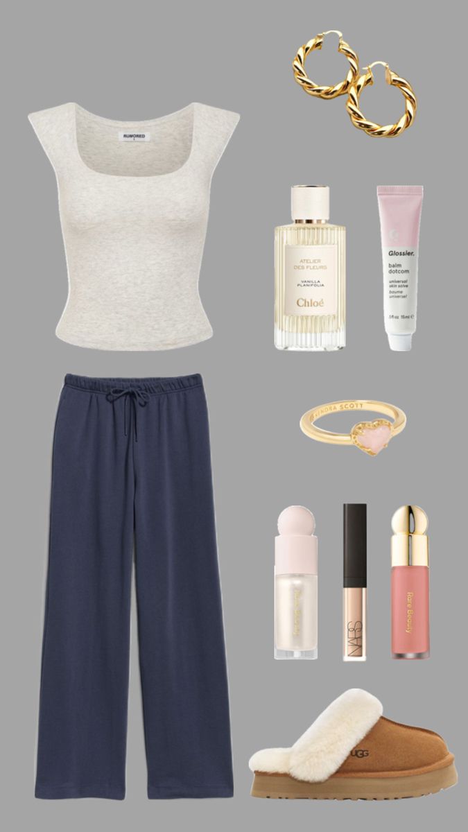 cute school or airport outfit. lazy but put together!!! #schooloutfit #lazygirloutfit Chill Airport Outfit, Cute Put Together Outfits, Outfits Put Together, Lazy Girl Outfits, Put Together Outfits, Airport Outfit, Lookbook Outfits, School Outfit, Put Together