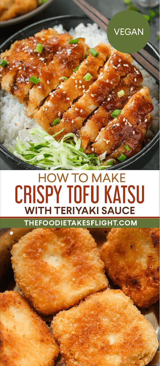 how to make crispy tofu kasu with teriya sauce