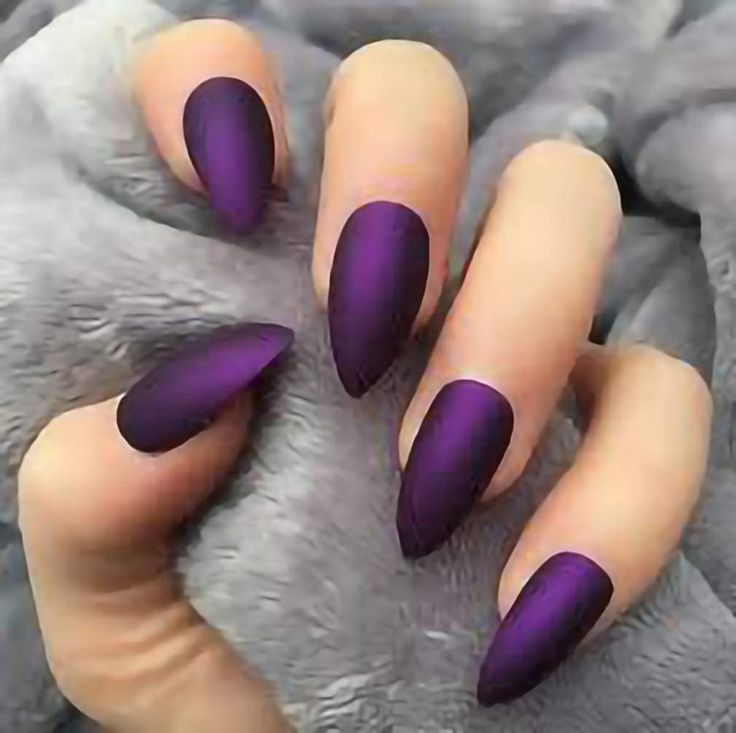 PRICES MAY VARY. 💅SIZE - We offer 10 varied size flake nail, you can choose the most suitable false nail for yourself. (No Glue) 💅UNIQUE DESIGN - Made of matte design, unique texture. 💅EASY TO APPLY - Apply glue or pre-adhesives on it then press on your nail, you can get a nice nail. 💅PRACTICAL APPLICATION - It's good choice to wear it for parties, wedding, costume ball, summer beach, daily life and so on. 💅CONVENIENT - Only three minute that you can own the same effect beauty nail instead Unghie Sfumate, Purple Nail Art, Matte Nail Polish, Fall Nail Art Designs, Matte Nails Design, Purple Nail, Super Nails, Ideas Nails, Winter Nail Designs