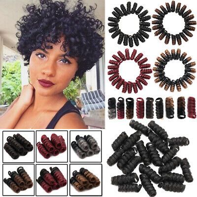 Short Jamaican Bounce Afro Crochet Braiding Hair Extension Spring Twist Curly W3 | eBay Jamaican Bounce Crochet Braids, Chrochet Braids, Crochet Afro, Afro Crochet, Best Crochet Hair, Jamaican Bounce Crochet, Short Crochet Braids, Jamaican Bounce, Kanekalon Braids