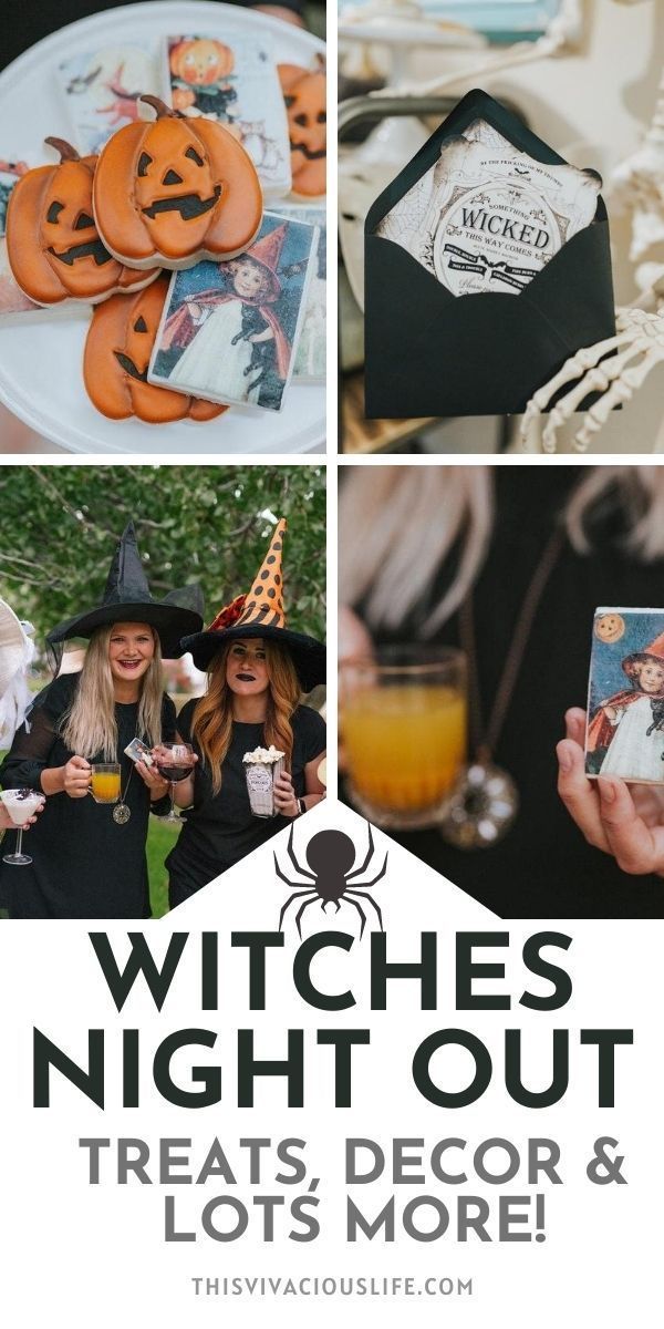 witches night out treats, decor and lots more