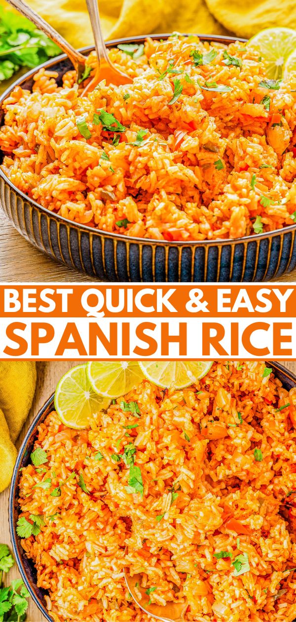 the best quick and easy spanish rice recipe