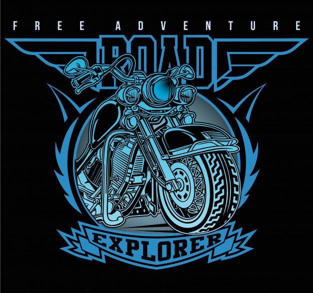 Classic Motorbike Road Club Motorcycle Illustration Bike Illustration Motocross Logo