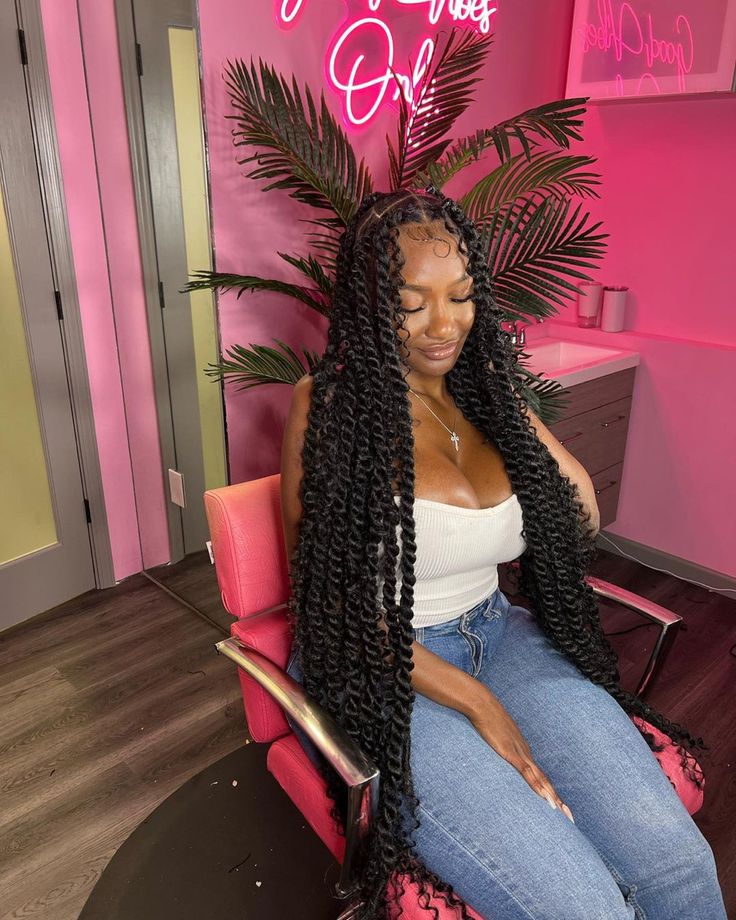 Braided Hairstyles For Black Women Cornrows, Hair Twist, Braided Cornrow Hairstyles, Cute Box Braids Hairstyles, Twist Styles, Quick Braided Hairstyles, Twist Braid Hairstyles, Protective Hairstyles Braids, Hair Twist Styles