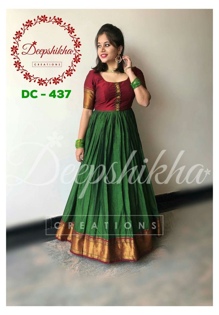 Irkal Saree Dress, Dresses Using Old Sarees, Pattu Saree Into Dress Convert, Cotton Saree To Dress Convert Ideas, Silk Saree To Gown Convert, Old Sarees Convert Into Dress Kurti, Saree To Anarkali Convert, Gowns From Old Sarees, Dress From Old Saree Indian