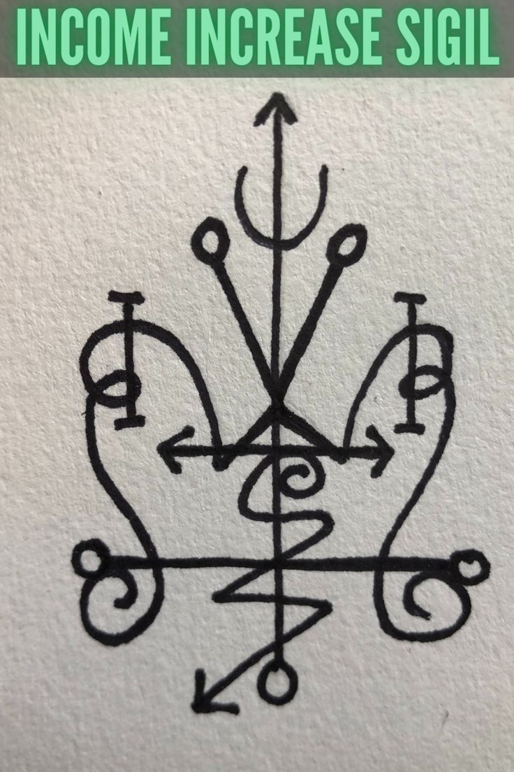 Magickal sigil to increase income Protection Sigils, Ways To Manifest, Manifest Success, Money Spells That Work, Good Luck Spells, Sigil Tattoo, Magick Symbols, Wiccan Symbols, Witch Spirituality