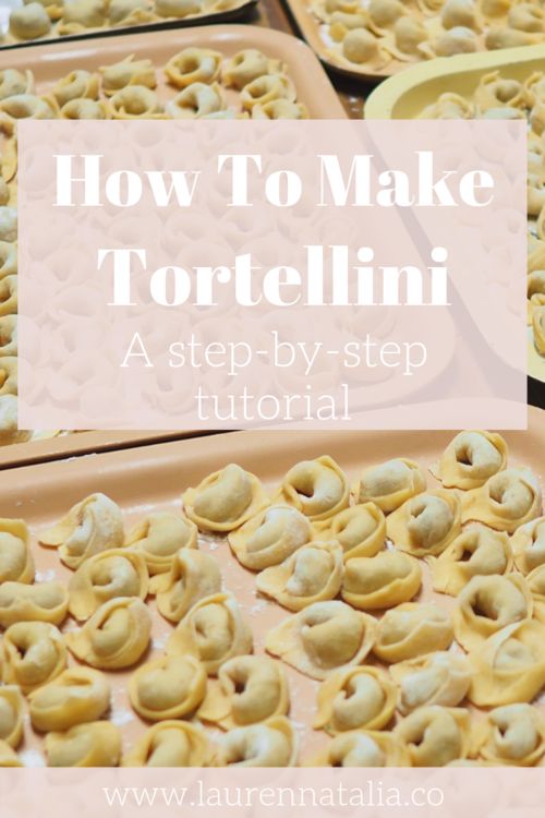 how to make tortellini with step - by - step instructions for beginners