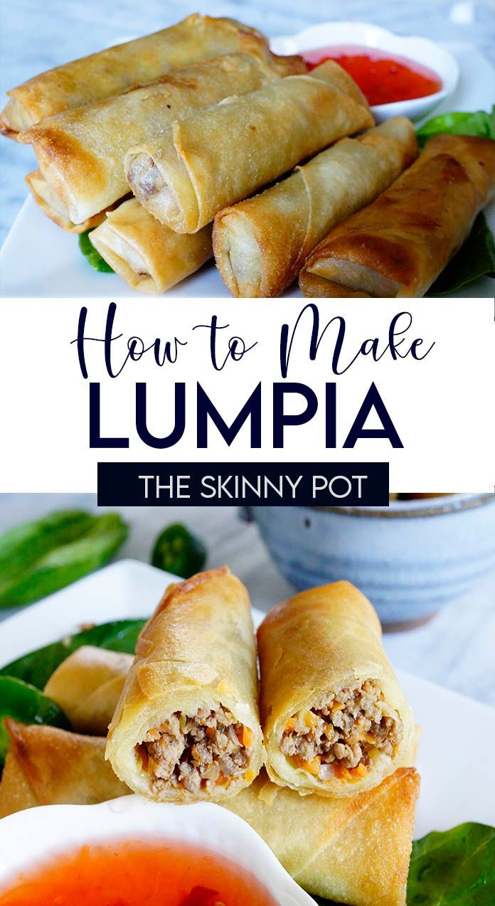 how to make lumpa the skinnyy pot with dipping sauce on top and an image of