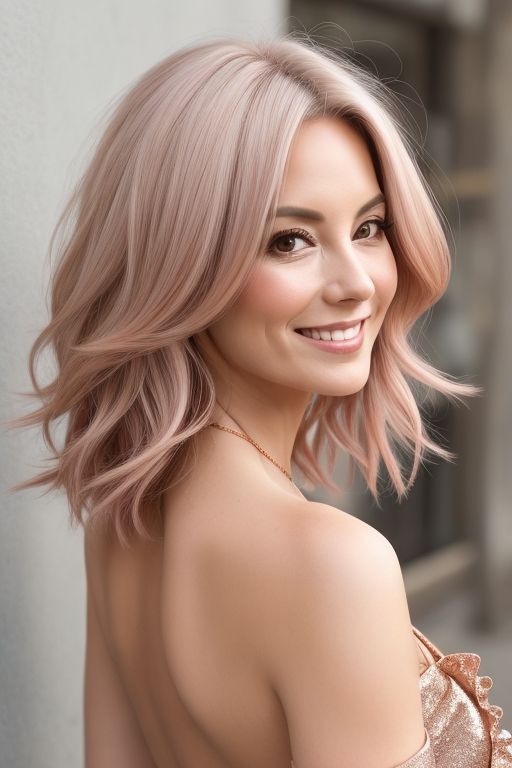 hair color ideas for brunettes Rose Blonde Hair, Hair Colors For Blue Eyes, Rose Gold Hair Blonde, Blond Rose, Rose Blonde, Hair Colorful, Peach Hair, Hair Color Caramel, Summer Hairstyles For Medium Hair