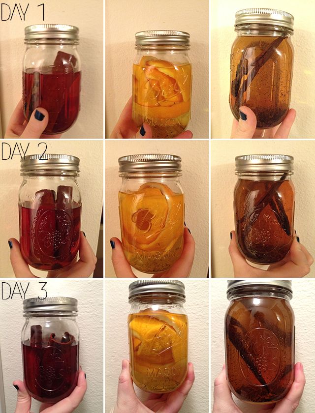 the steps to make homemade jelly in a jar