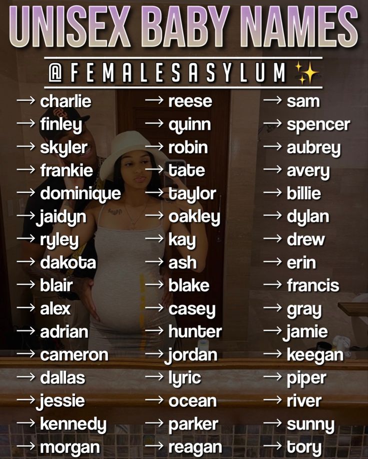 an image of a baby names poster