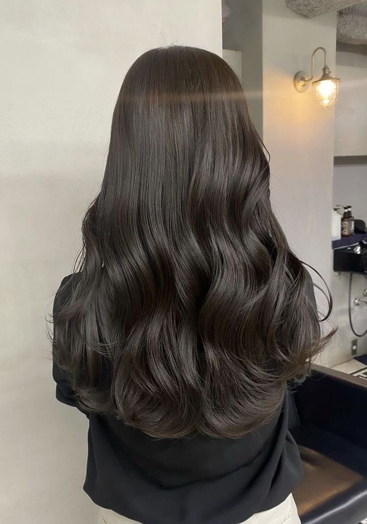 Dark Winter Hair Color, Dark Winter Hair, Cool Tone Brown Hair, Espresso Hair Color, Dark Chocolate Brown Hair, Ashy Hair, Hair Color Asian, Winter Hair Color Ideas, Brown Hair Looks