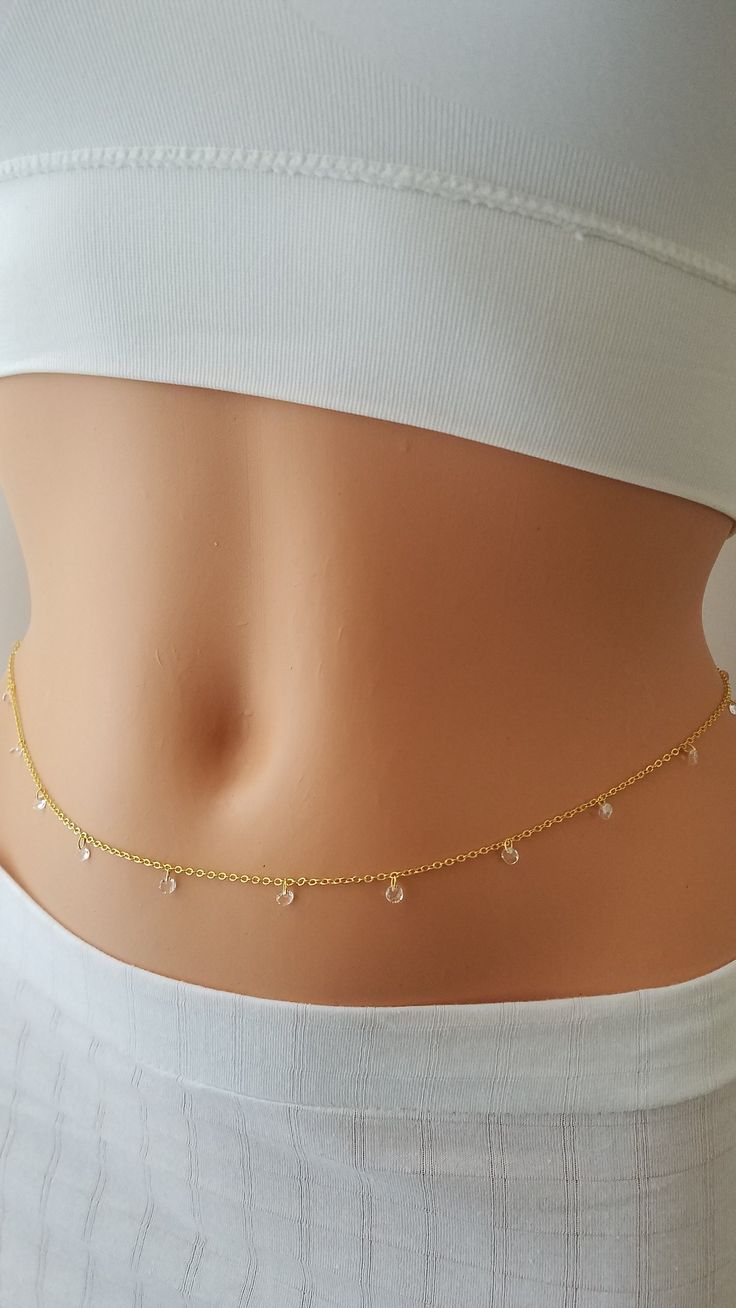 Cheap Adjustable Silver Waist Chain, Belly Waist Chain, Permanent Belly Chain, Waist Band Jewellery Indian, Permanent Waist Chain, Cute Waist Chains, Hip Chain For Saree Simple, Simple Waist Chain, Diamond Waist Chain