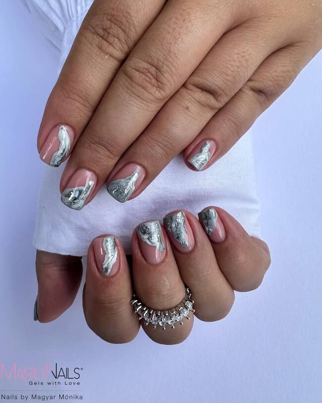 Nail Designs For Short Nails, Designs For Short Nails, Winter Nail Designs, Winter Nail, Short Nail Designs, Winter Nails, Short Nails, Nail Designs, Nails