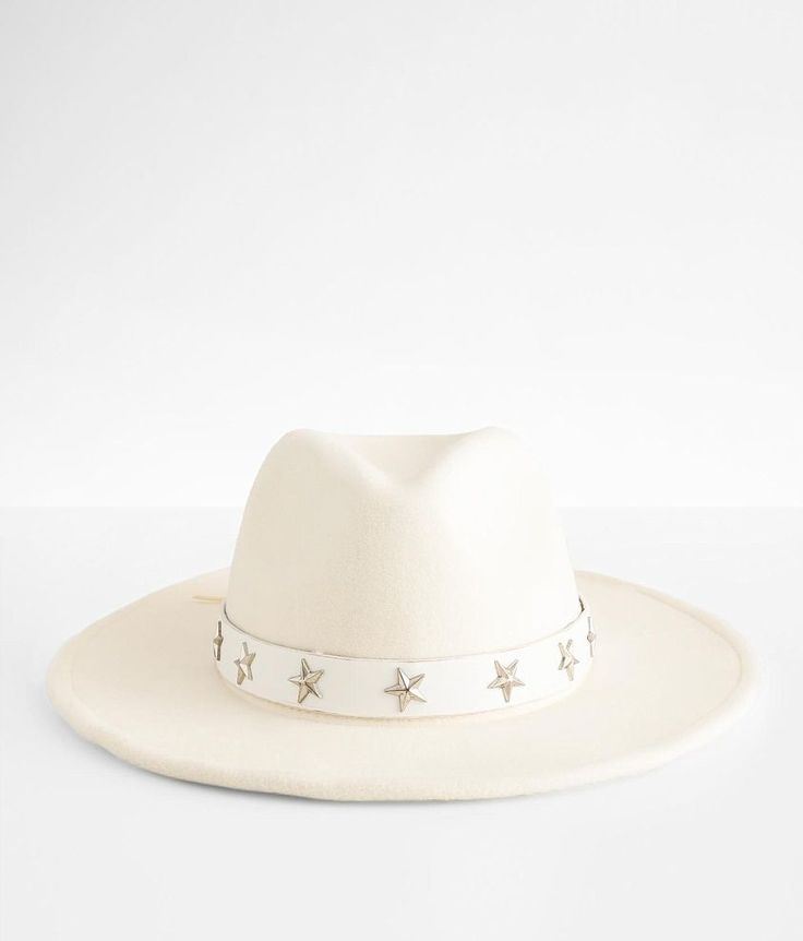 "San Diego Hat Company Western Fashion Hat - Cream , Women's Ivory Felt banded hat Interior cinch tie 3 1/4" brim One size fits most. 100% Polyester. Spot clean only. Apparel & Accessories > Clothing Accessories > Hats" White Cowgirl Hat, Cowgirl Hats Western, San Diego Hat, Western Hat, Cowgirl Hat, Equestrian Life, Socks Shoes, Western Hats, Belt Purse