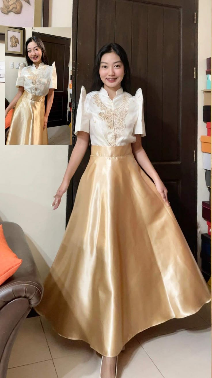 Modern Filipiniana Outfit Classy Pants, Filipiniana Dress Modern Philippines, Philippines Dress, Modern Filipiniana Dress, Filipino Clothing, Filipino Fashion, Grad Outfits, Filipiniana Dress, Batik Fashion