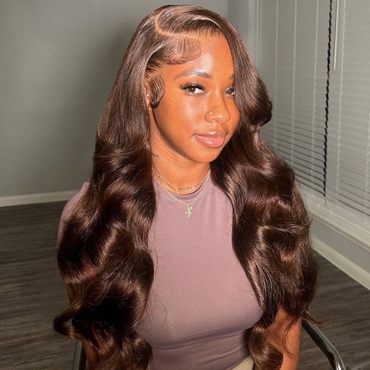 Brown Lace Front Wig Wig Styling, Colored Wigs, Brown Wig, Body Wave Wig, Hair Quality, Human Hair Wig, Cap Hair, Hd Lace, Lace Frontal Wig