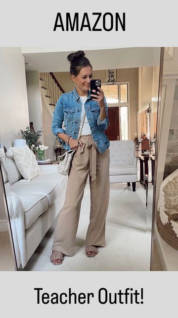 Teacher Outfits With Slacks, Teacher Slacks Outfit, Teacher Outfits With Pants, Open House Outfits For Teachers, Amazon Teacher Outfits 2023, Teacher Open House Outfit, Comfy Teacher Outfits, Comfortable Teacher Outfits, Plus Size Teacher Outfits