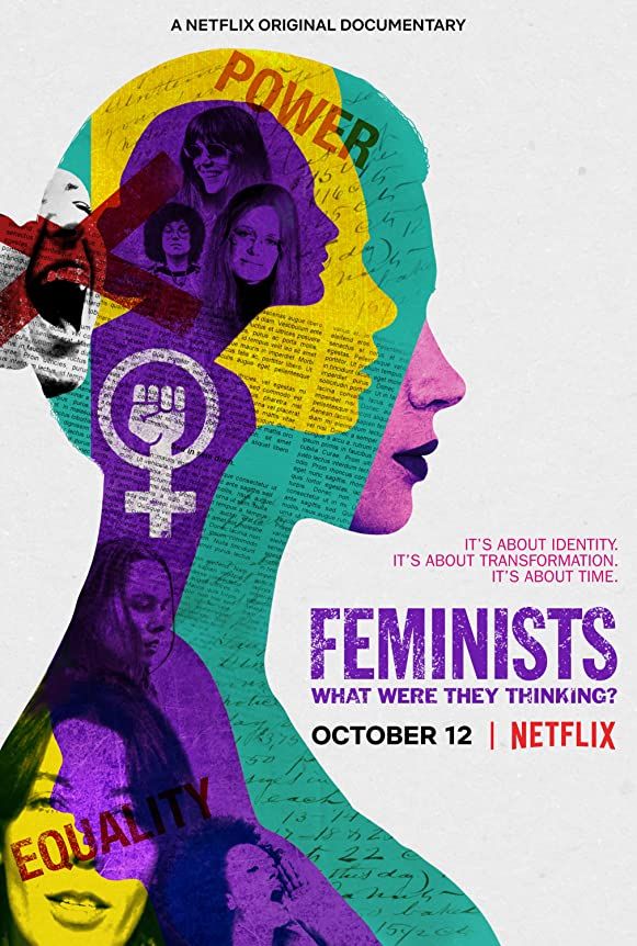 the poster for feminists, which is featured as an image of a woman with multiple faces