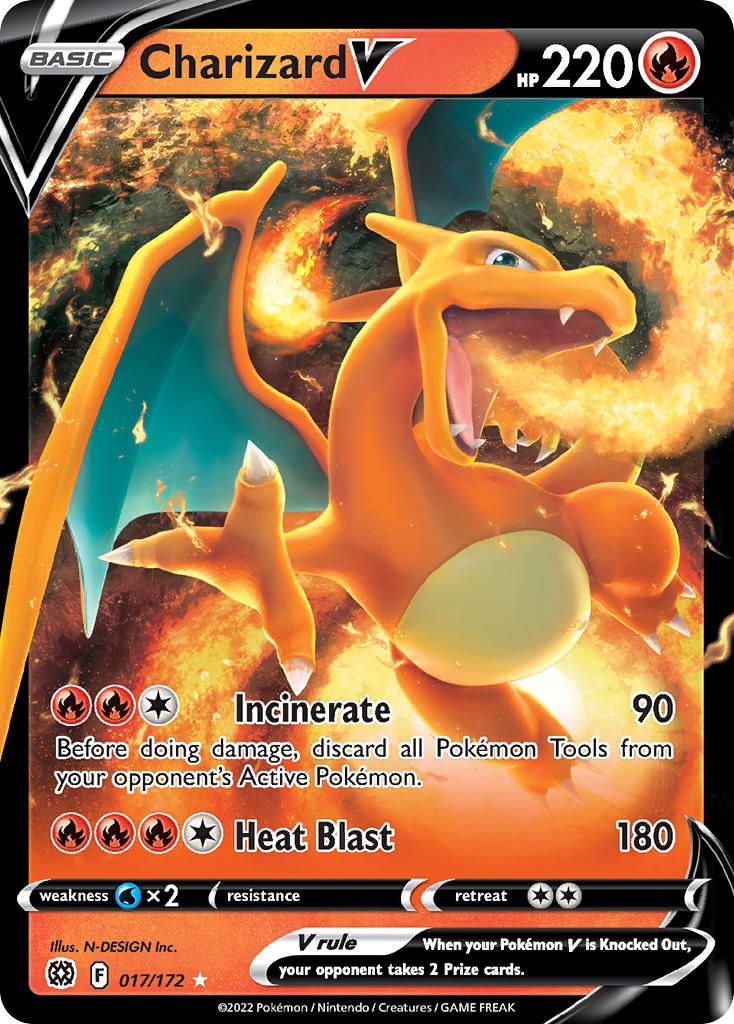 an image of a pokemon card with fire coming out of its mouth and the words, dragon