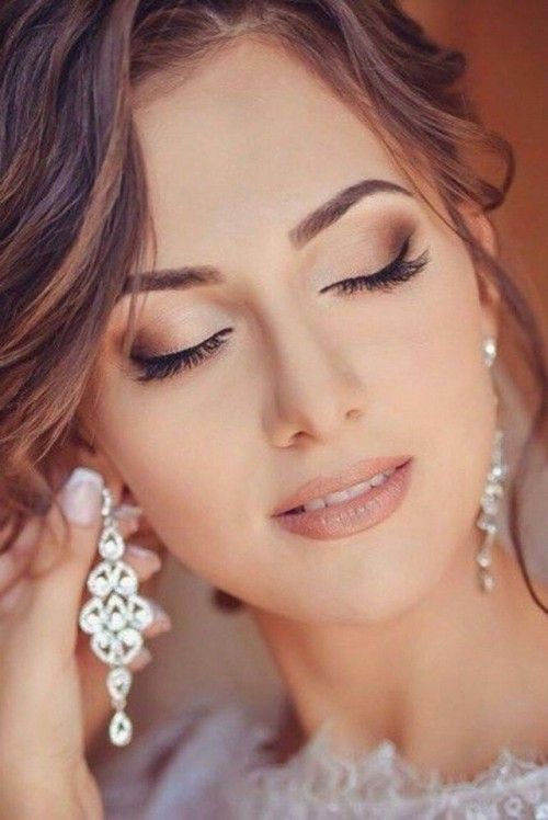 Maquillage Amazing Wedding Makeup, Gorgeous Wedding Makeup, Blonde Hair Makeup, Alat Makeup, Wedding Makeup For Brown Eyes, Best Wedding Makeup, Makeup Tip, Wedding Makeup Tips, Bridal Makeup Natural