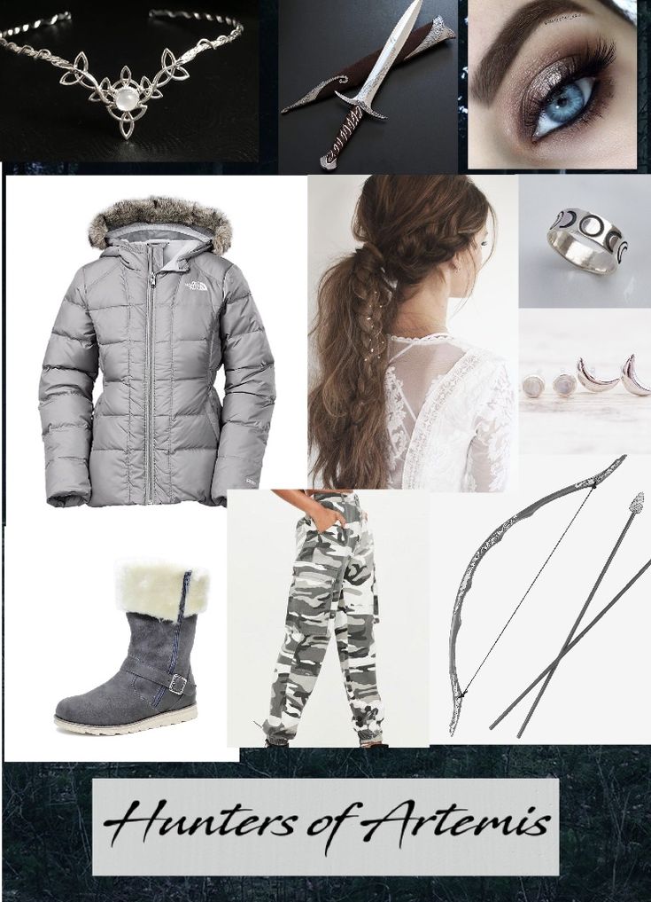 Artemis Outfit Aesthetic, Hunter Of Artemis Outfit, Artemis Outfit, Artemis Costume, Bounding Outfits, Percy Jackson Gods, Cabin Outfit, Percy Jackson Movie, Hunter Of Artemis