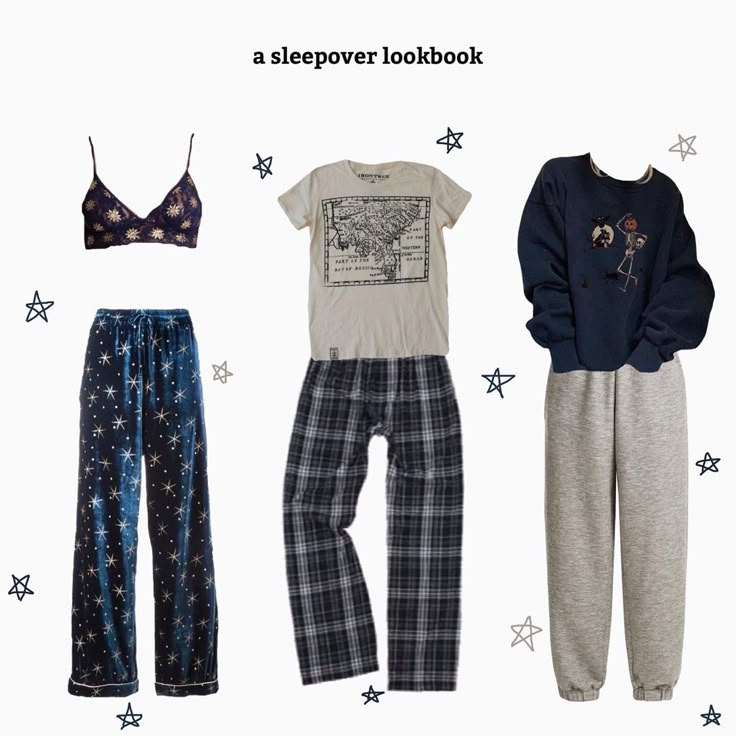 Lazy Core Outfits, Lazy Pajama Outfit, Indie Pajamas, Pajama Outfits Fashion, Pajama Fits For School, Pajama Outfits Aesthetic, Cute Sleepover Outfits, Pijama Day At School Outfits, Pijama Party Outfit