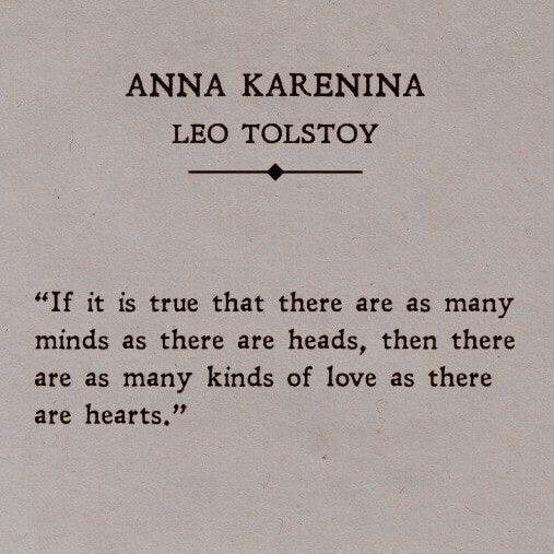 an old poem written in black ink on a piece of paper with the words'if it is true that there are as many minds, then there are many kinds of love