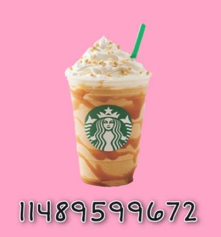 a starbucks drink with whipped cream in it on a pink background and the words, i am