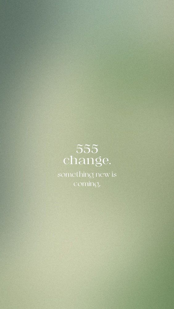 a blurry photo with the words 555 change on it