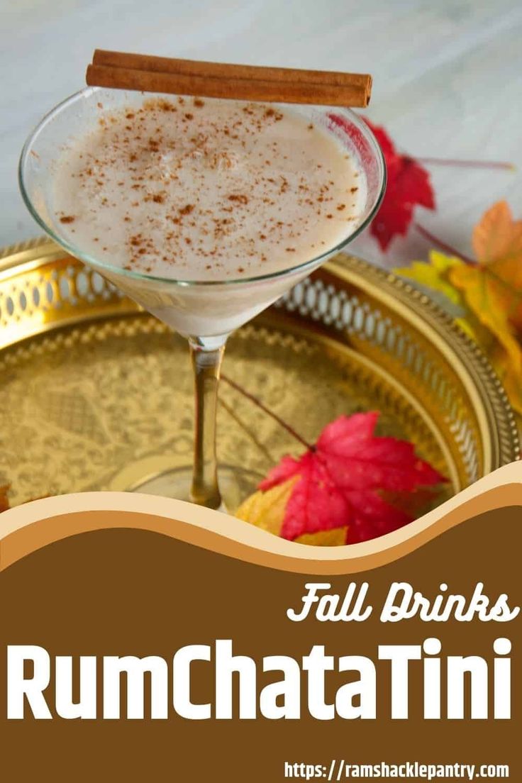 A RumChataTini is an Apple Cider Cocktail with a RumChata Twist. So many Fall flavors in a martini glass and it tastes great. Such a simple recipe that uses brandy, cider, and RumChata. Cocktails With Rumchata, Best Christmas Drinks, Rumchata Cocktails, Rumchata Recipes, Rum Chata, Horchata Recipe, Cider Cocktail, Apple Crisps, Apple Cider Cocktail