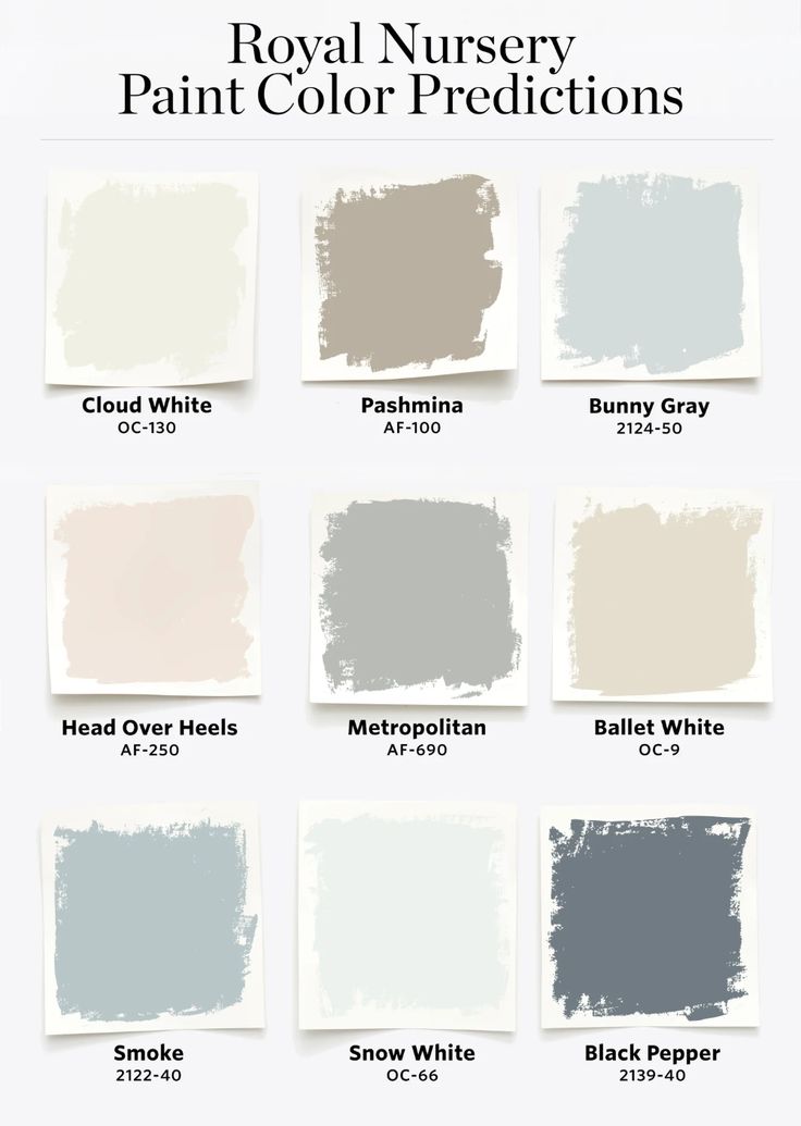 the different shades of paint that are available for each room in this house, including gray and