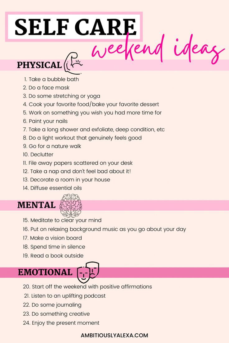 Weekend Checklist, Self Care Weekend, Self Care Checklist, Weekend Ideas, Journal Books, Self Care Bullet Journal, Mental Health Day, Mental Wellbeing, Mental And Emotional Health