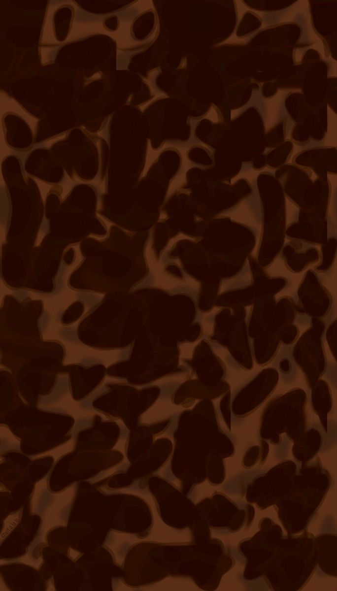 an animal print pattern in brown and black