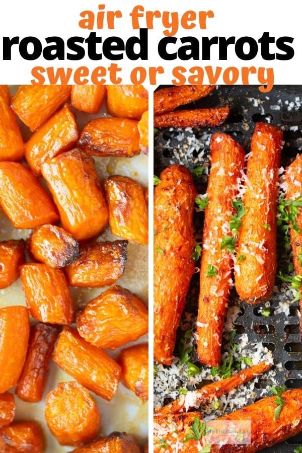 there are carrots that have been roasted and served in the same pan as other foods