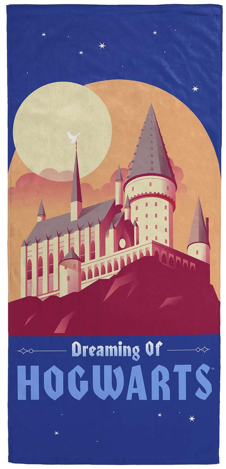 a hogwart's castle with the words dreaming of hogwarts on it