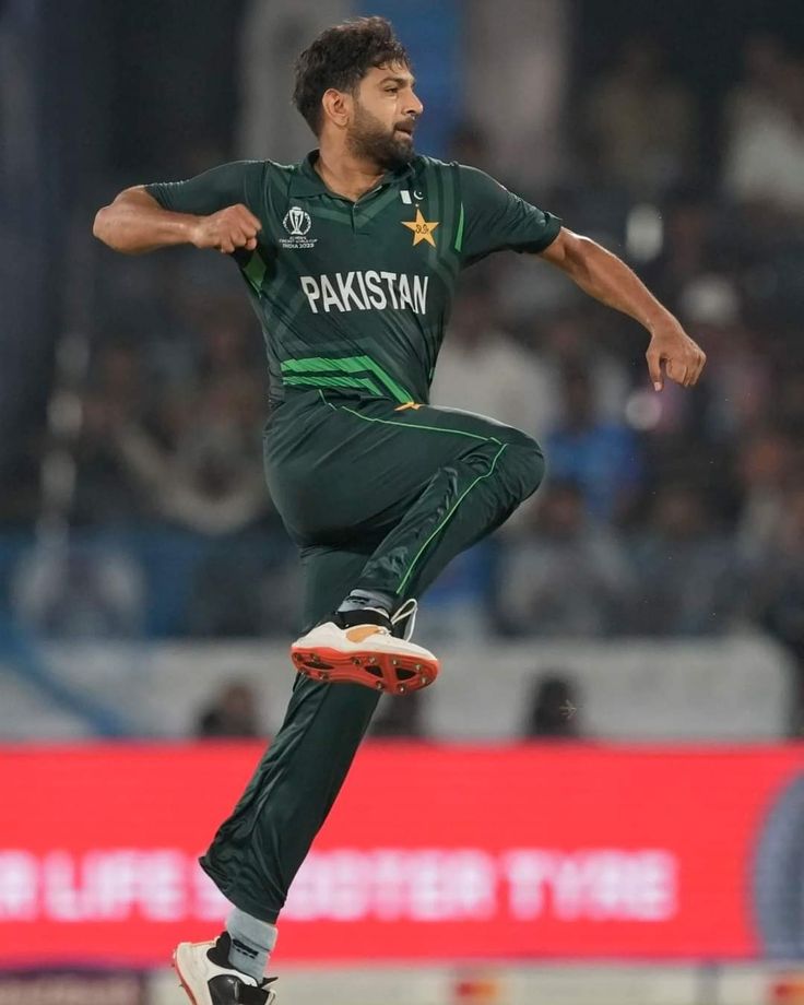 pakistan's cricket player in action on the field