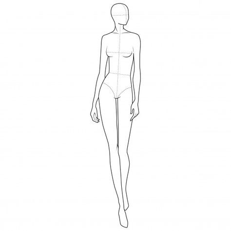 a woman's body is shown in the shape of a mannequins