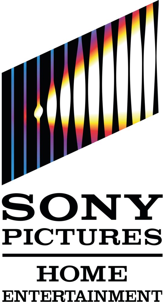 the logo for sony pictures'home entertainment center, which is featured in an advertisement