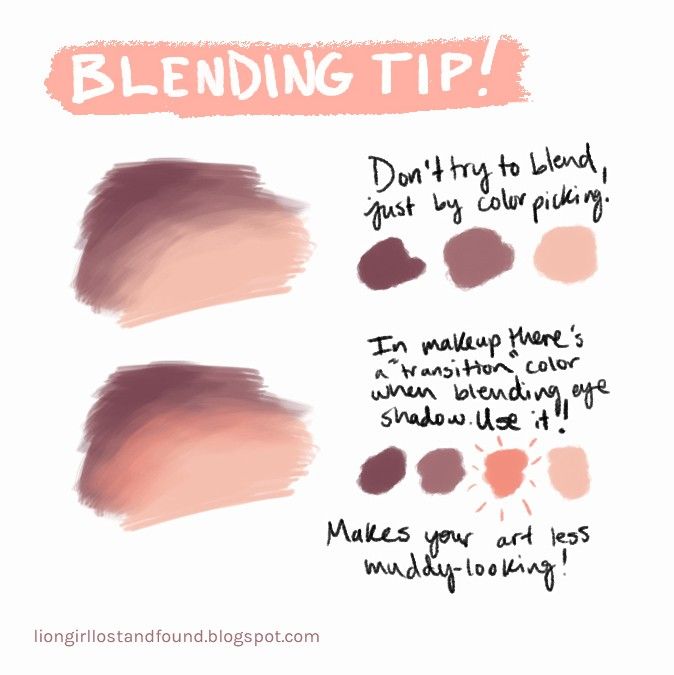 three different shades of lipstick with the words blending tips